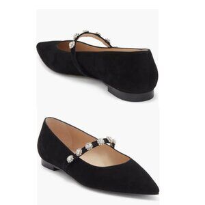Stuart Weitzman Justina Mary Jane Flats Sz 12